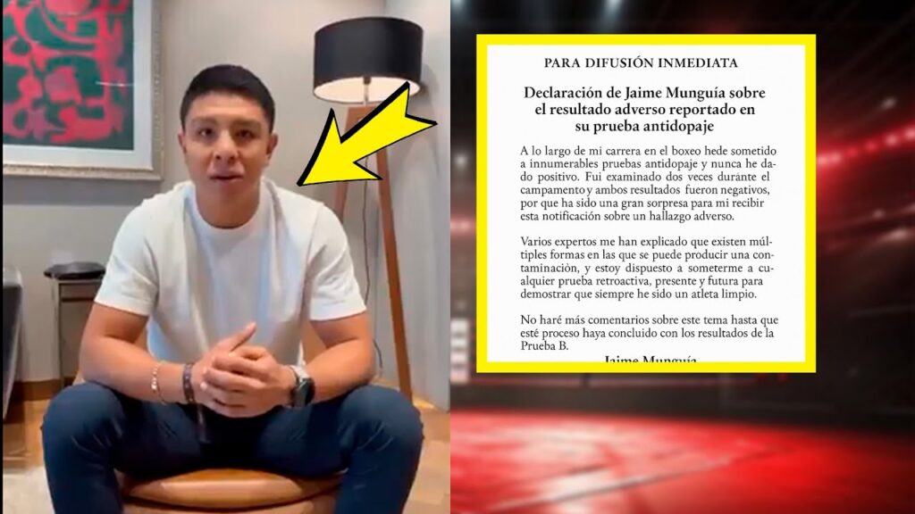 Jamie Munguia Responds to VADA Post-Fight Drug Test After Bruno Surace Rematch, Sample B To Be Tested