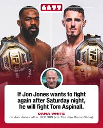 Tom Aspinall Has Eyes on a DQ, Dana White has Eyes on Jon Jones vs. Tom Aspinall