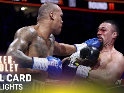 Behind on the Cards, Fabio Wardley Stops Joseph Parker to Win A World Heavyweight Title Shot - Video