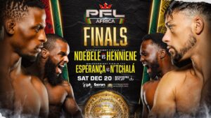 PFL AFRICA FINALS FULL CARD SET FOR DECEMBER 20 IN COTONOU, BENIN