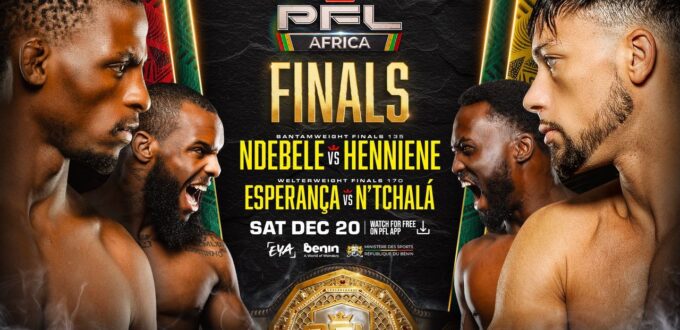 PFL AFRICA FINALS FULL CARD SET FOR DECEMBER 20 IN COTONOU, BENIN