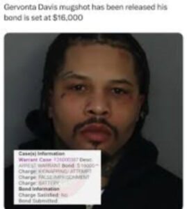 Gervonta Davis Arrested Bond