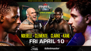 PFL AFRICA KICKS OFF SEASON 2 ON APRIL 10 IN PRETORIA, SOUTH AFRICA
