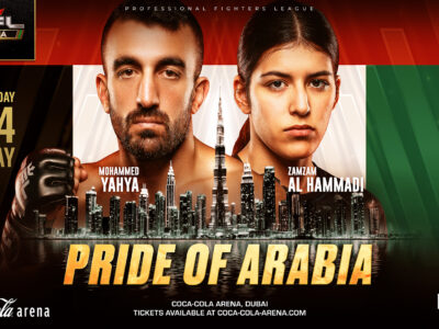 PFL MENA KICKS OFF 2026 SEASON IN DUBAI AT COCA-COLA ARENA ON MAY 24