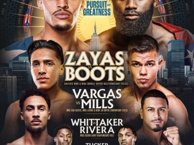 EMILIANO VARGAS & BEN WHITTAKER ADDED TO THE BROOKLYN STAGE