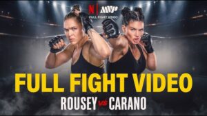 Rousey vs. Carano Video Highlights
