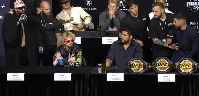 UFC FREEDOM 250 WILD PRESS CONFERENCE VIDEO