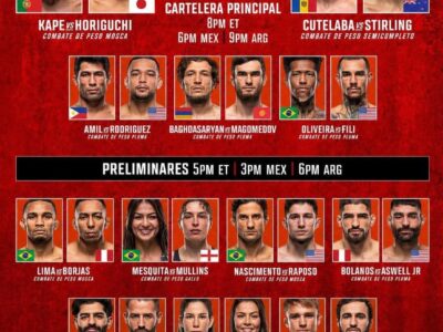 UFC FIGHT NIGHT KAPE VS. HORIGUCHI RESULTS & VIDEO HIGHLIGHTS