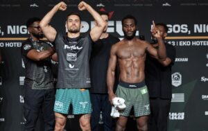 COMPLETE WEIGH-IN RESULTS & PHOTOS FOR PFL AFRICA: NIGERIA - FIRST ROUND