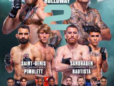 UFC 329 Poster