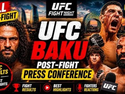 UFC Fight Night Baku Results: Rafael Fiziev Stops Manuel Torres With Spinning Wheel Kick
