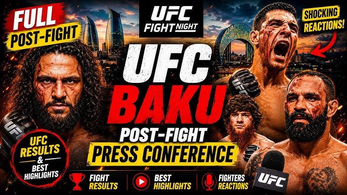 UFC Fight Night Baku Results