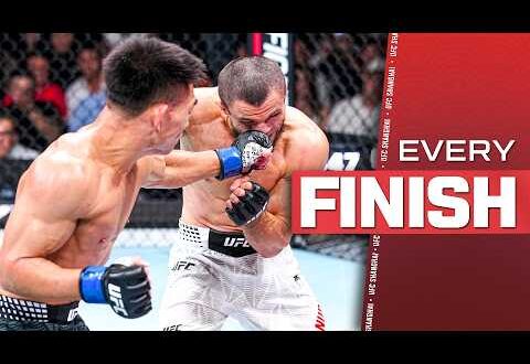 Song Yadong knocks out Umar Nurmagomedov in the second round at UFC Shanghai