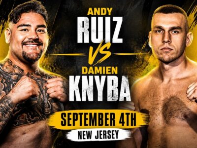 Top Rank and Matchroom Boxing Present Andy Ruiz vs. Damian Knaba in Newark, NJ - Weigh-in Video