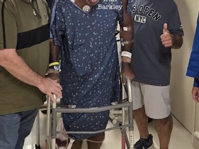 Iran Barkley Recovering From Spleen Surgery, Long Term Prognosis Good
