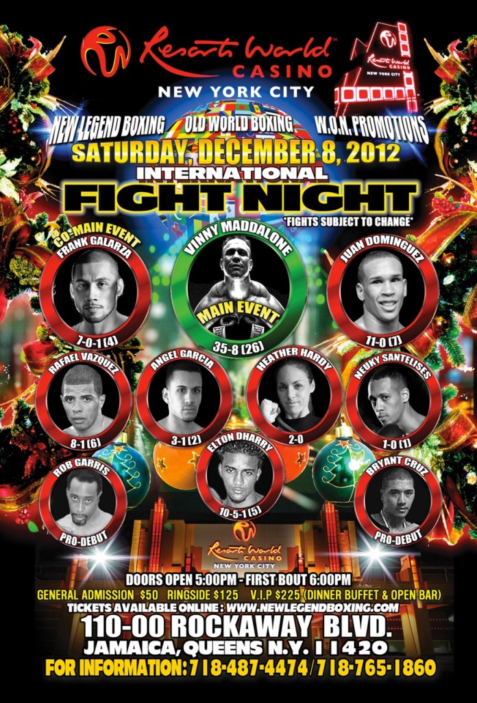 Itl Fight Night Poster