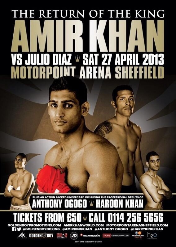 Amir Khan vs Julio Diaz Weigh-in
