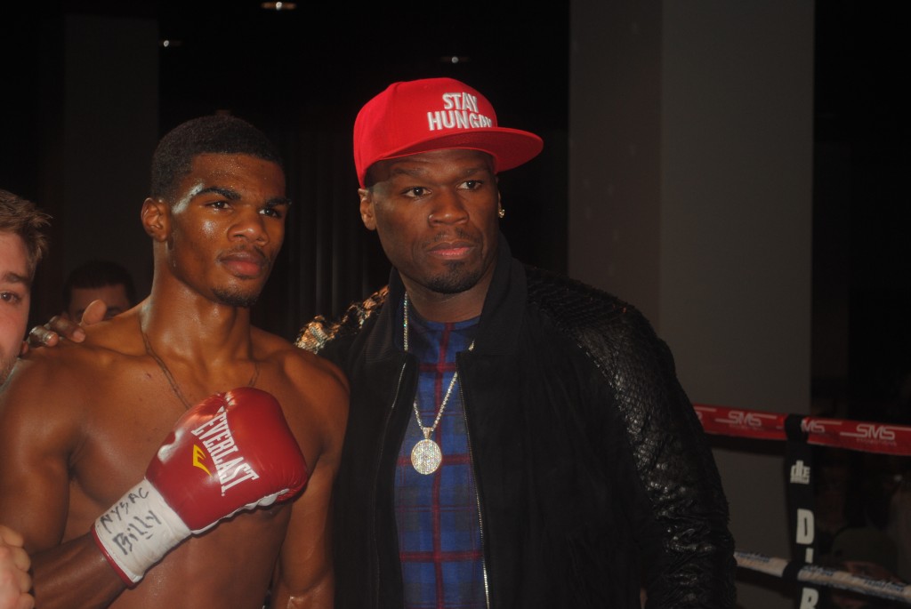 50 Cent Presence Steals The Boxing Show at Resorts New World Casino Aqueduct
