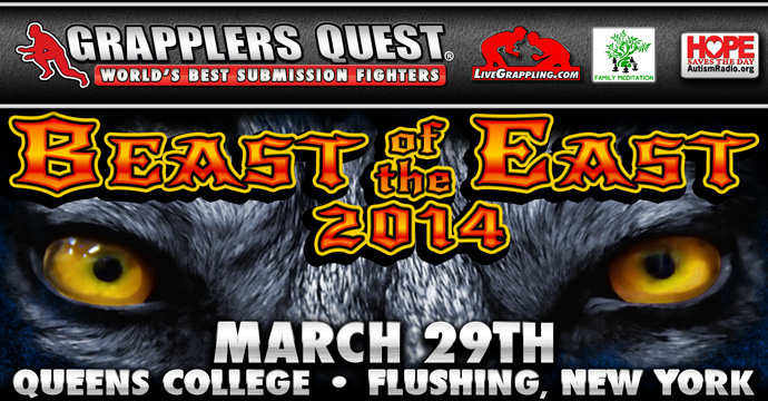 Grapplers Quest 'Beast of the East' Returns March 29 to New York 65 1105