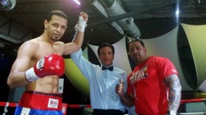 Carlos Lopez in the ring