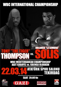 Solis vs Thompson Poster
