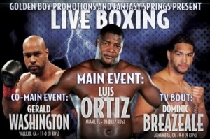 Ortiz Fight Poster