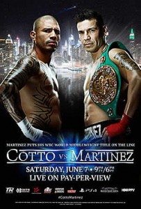 Cotto Martinez poster
