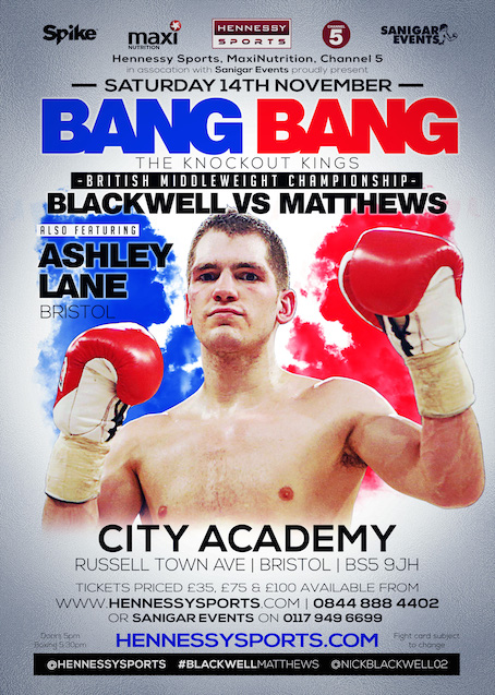 Hennessy Sports Nov 14 Ashley lane Poster