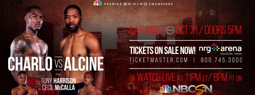 JERMELL CHARLO VS. JOACHIM ALCINE MEDIA PHOTOS & QUOTES