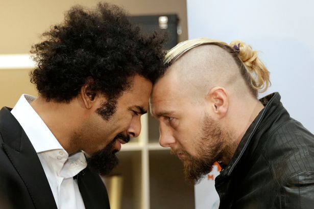 David Haye and Mark De Mori