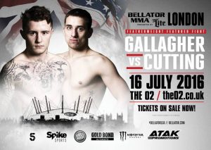 REAL COMBAT MEDIA UK: JAMES GALLAGHER-MIKE CUTTING SET TO FACE OFF IN FEATHERWEIGHT MAIN CARD BOUT AT ‘BELLATOR: LONDON’ ON JULY 16 