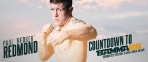 REAL COMBAT MEDIA UK: COUNTDOWN TO BAMMA 26 – REBUILDING ‘REDSER’ 15 </p