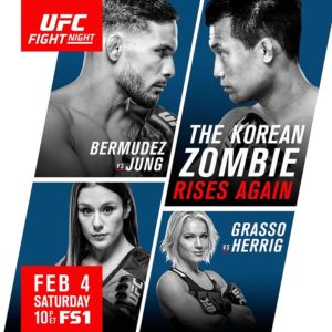 UFC Fight Night 104 Houston poster
