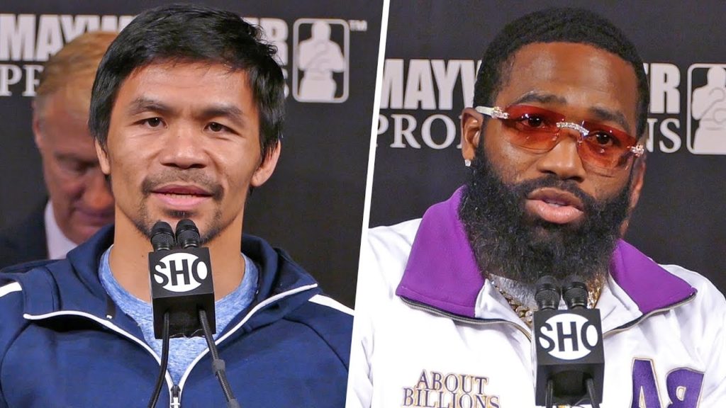 Manny Pacquiao vs. Adrien Broner Press Conference