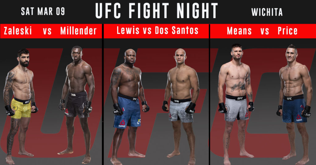 UFC fight night wichita 03 09 19