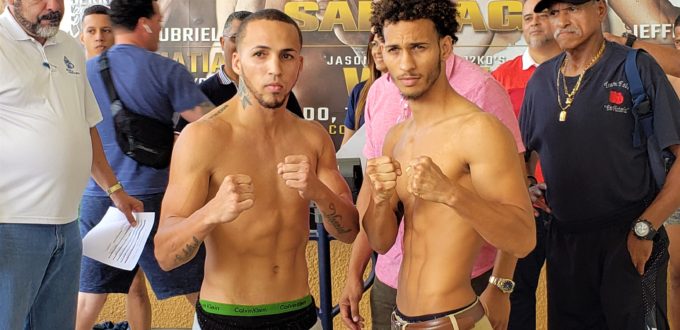 Fresh Productions Boxing Weigh-In Results from Puerto Rico 48 Rodriguez y Lopez