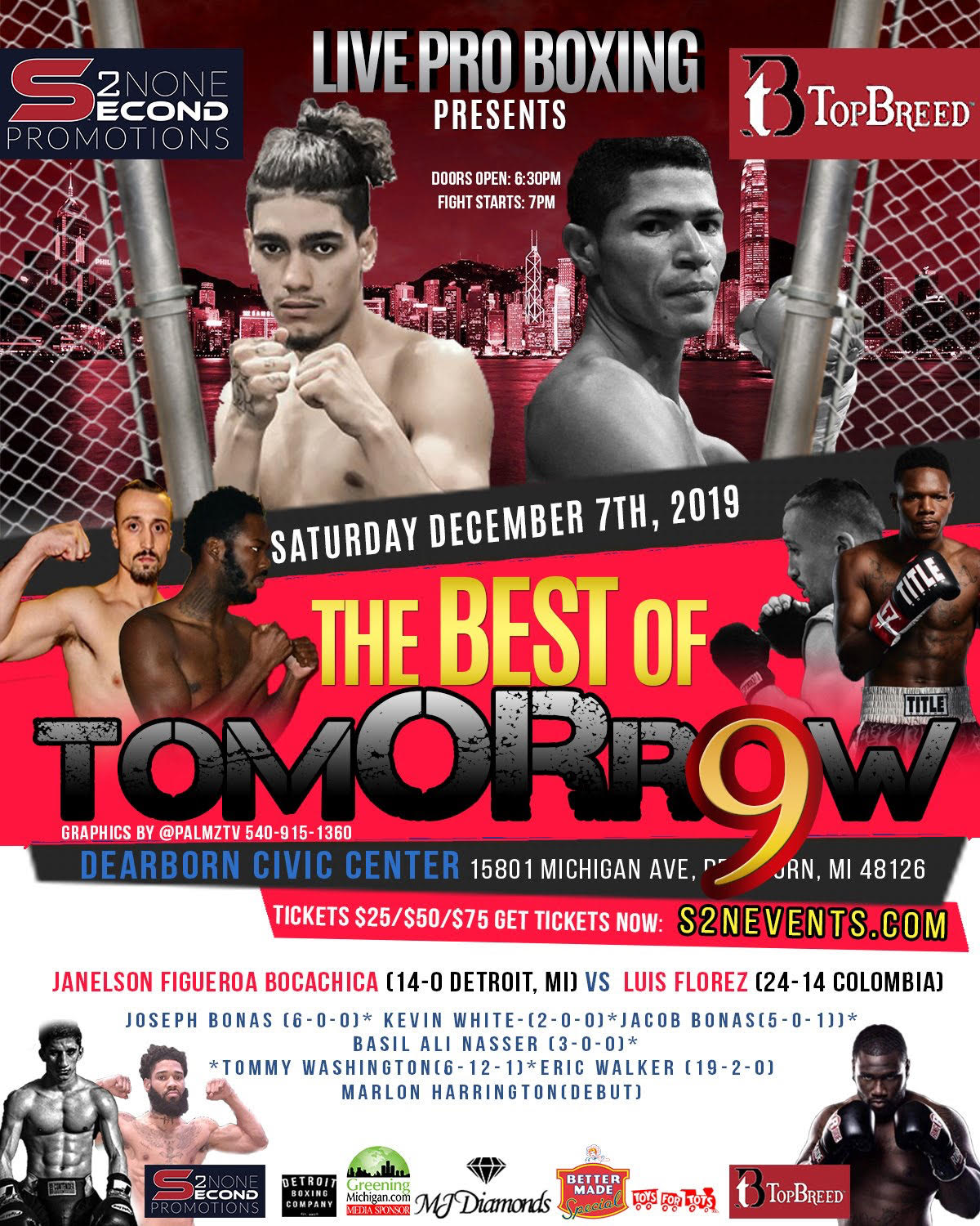 Dearborn Fight Poster