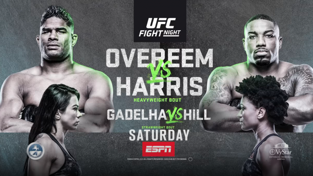 alistair overeem walt harris poster