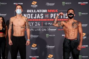 WEIGH-IN RESULTS & PHOTOS FOR BELLATOR 242: BANDEJAS VS. PETTIS 15 Bellator 243