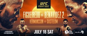 DEIVESON FIGUEIREDO AND 2 JOSEPH BENAVIDEZ REMATCH FOR VACANT UFC FLYWEIGHT CHAMPIONSHIP ON UFC FIGHT ISLAND