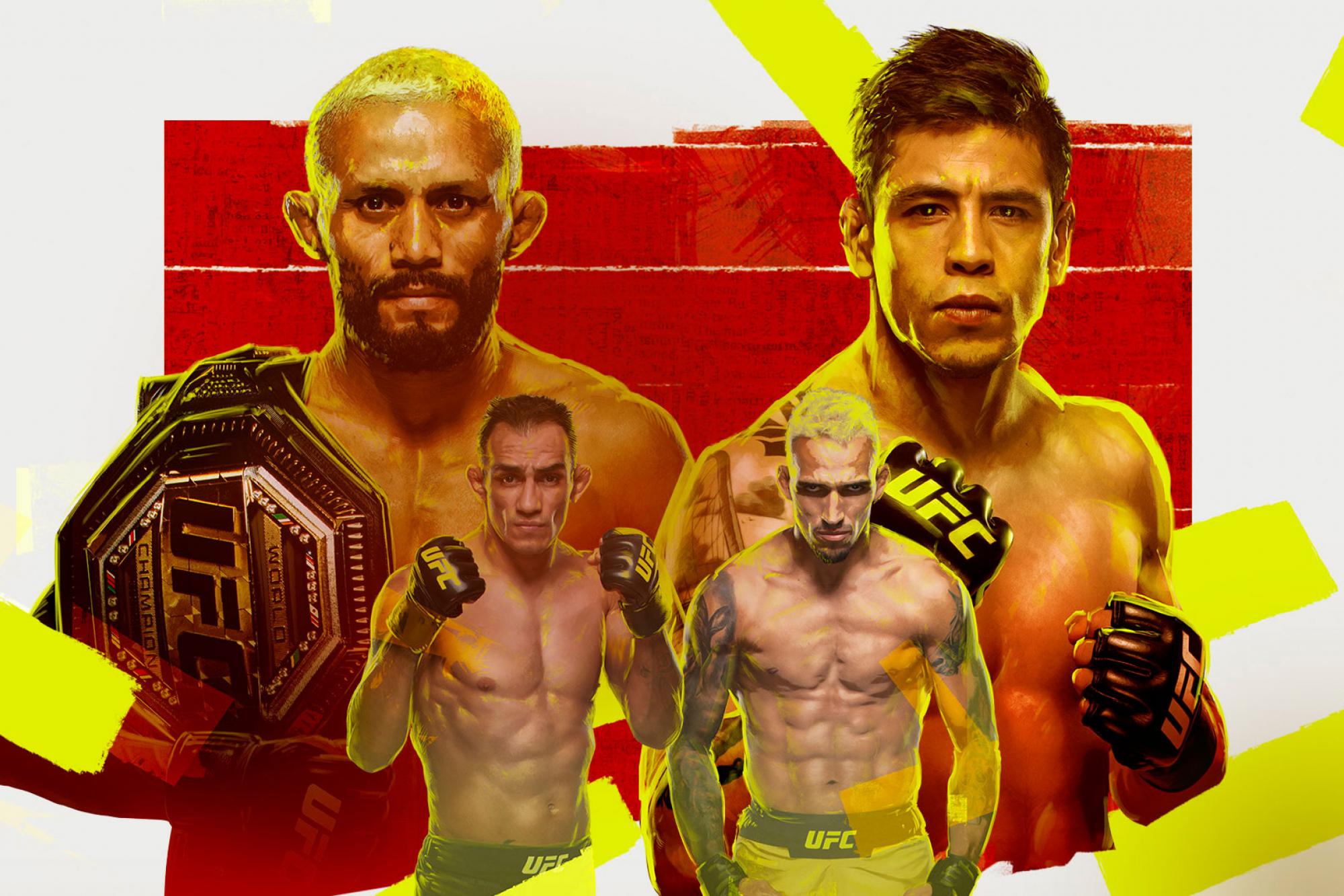 UFC® 256 CARD IS SET 34 UFC 256