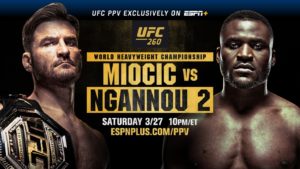 Order UFC 260
