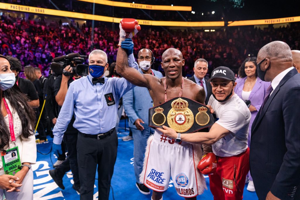 Manny Pacquiao vs Yordenis Ugas 08.21.21 08 21 2021 Fight Ryan Hafey Premier Boxing Champions scaled 1