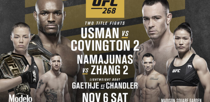 UFC 268 Card