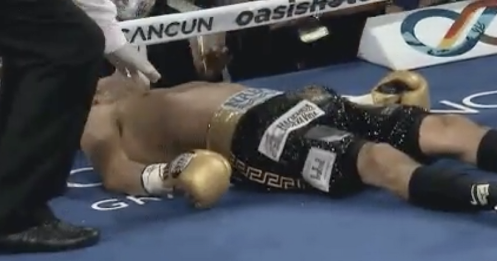 Boxer Moises Fuentes rushed to hospital for emergency surgery after