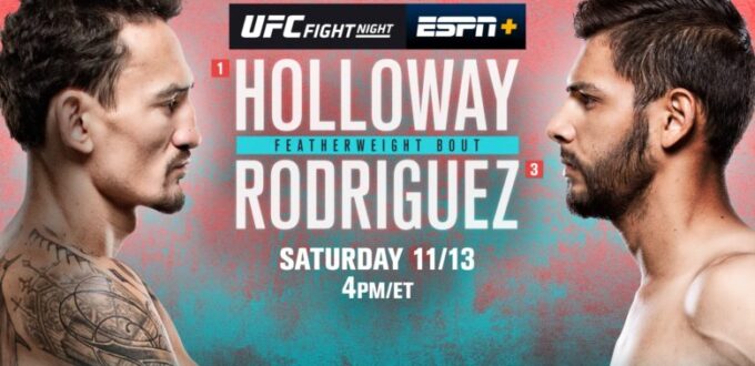 Holloway vs. Rodriguez Media Day, Betting Odds, Weigh-in & How to Watch! 45 UFC Fight Night 11 13 780x470 1