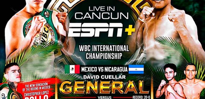 David Cuellar-Ricardo Blandon Junior Bantamweight Showdown Headlines Mexico Fight Night on ESPN+ on Sunday 9 80e5d98e dba4 d9be fc54 5b4324f955f8 1