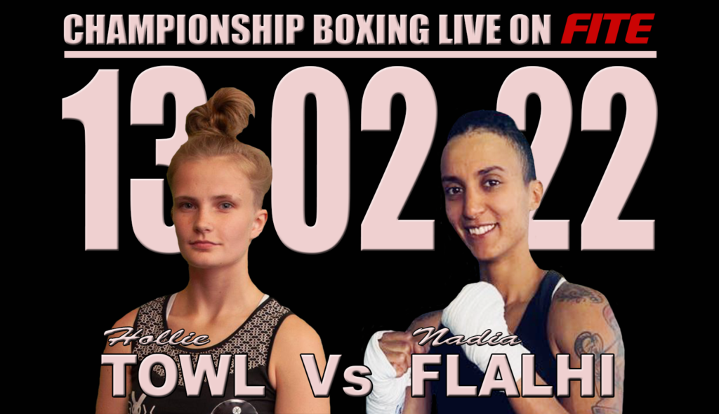Italy’s Nadia Flalhi Will Face Hollie Towl Feb13th 18 TowlFlalhiFITE