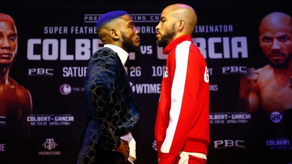 chris colbert vs hector luis garcia press conference faceoff