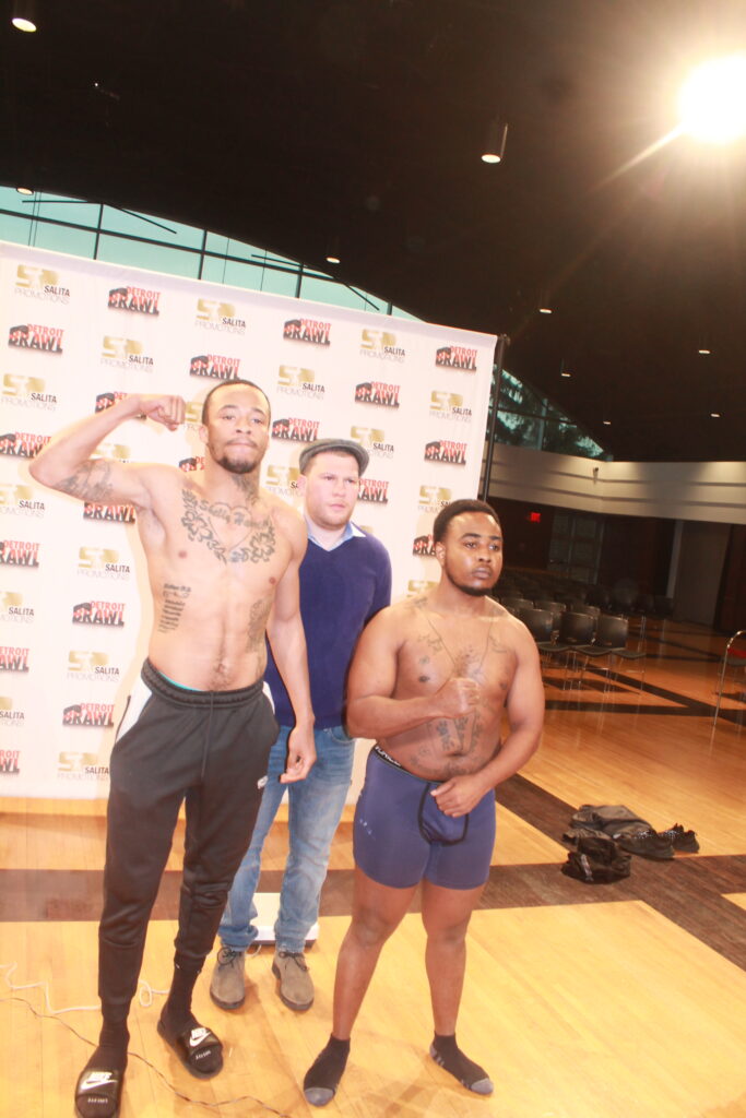 Weights For March Detroit Brawl at Ford & Performing Arts Community Center 20 Weigh In